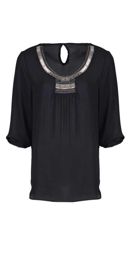 Majestic Blouse Black – shoparchief