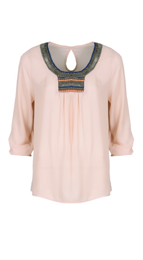 Majestic Blouse Zalm – shoparchief