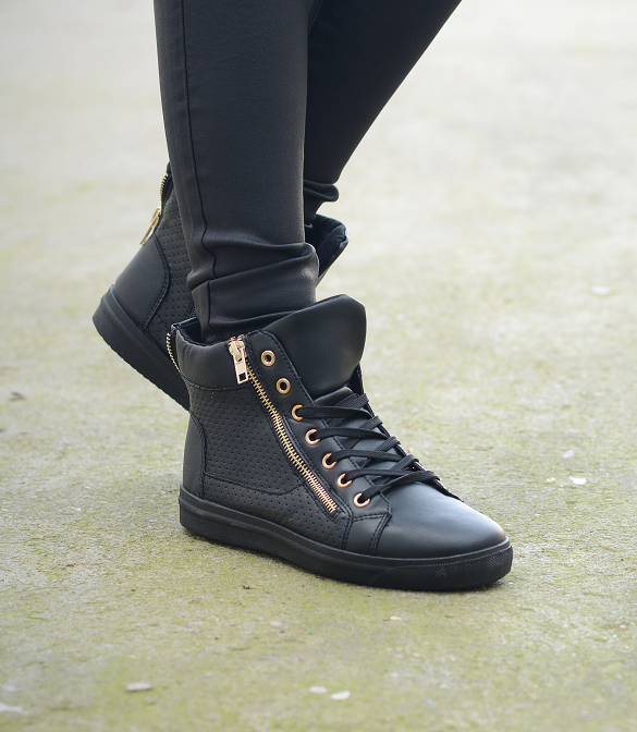 Glam Sneakers Black – shoparchief, foto 2