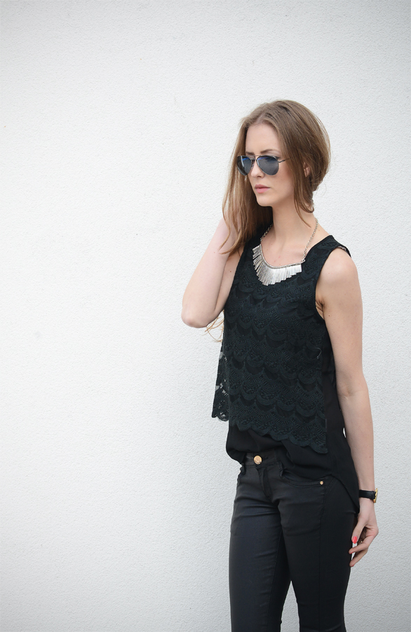 Aviator Sunglasses Black – shoparchief, foto 2