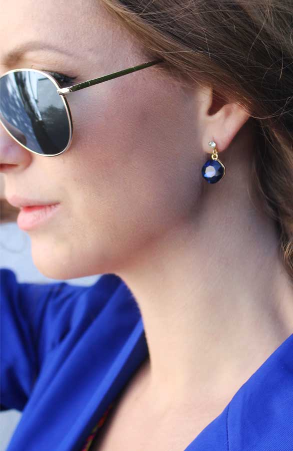 Blue Diamond Oorbel – shoparchief, foto 2