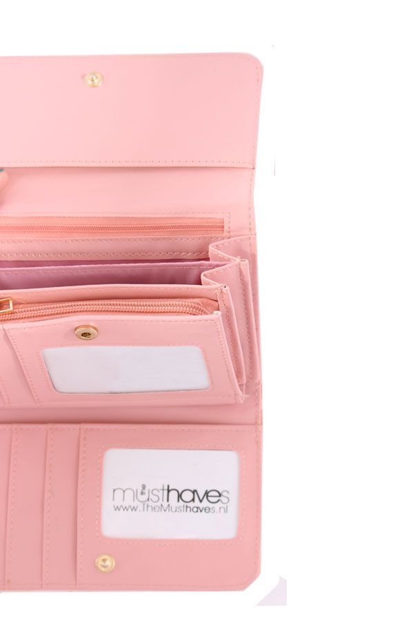 Bow Wallet Pink – shoparchief, foto 3
