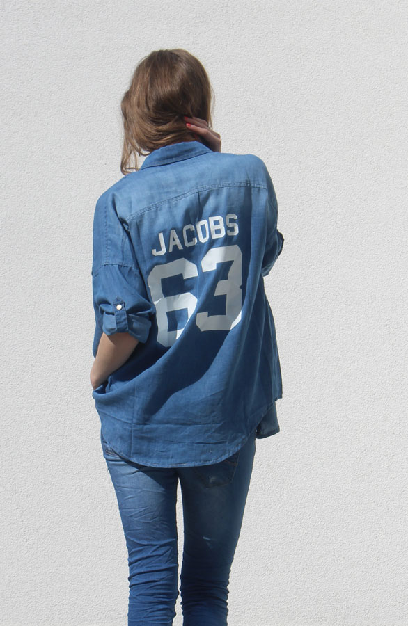 Jacobs Denim Blouse – shoparchief, foto 2