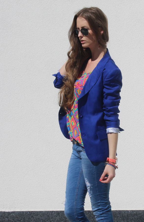 Juicy Kobalt Blazer – shoparchief, foto 2