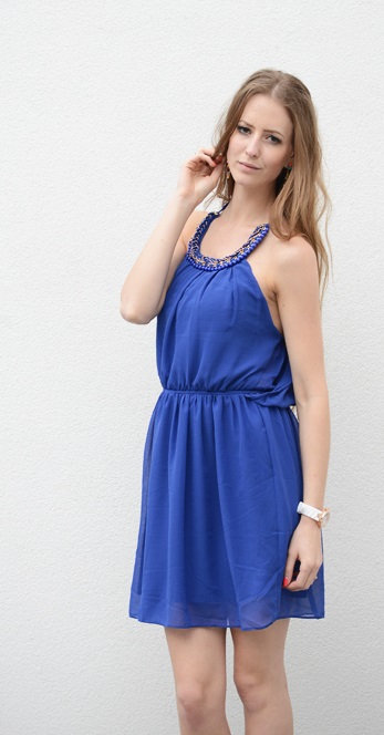 Miracle Dress Kobalt – shoparchief, foto 3