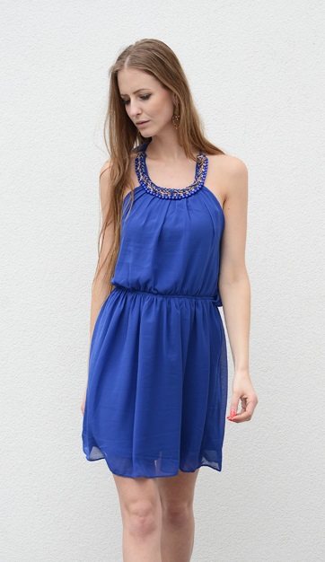 Miracle Dress Kobalt – shoparchief, foto 2
