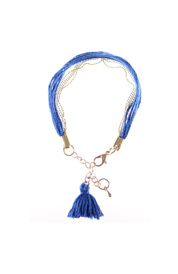 Tassel Bracelet Kobalt – shoparchief