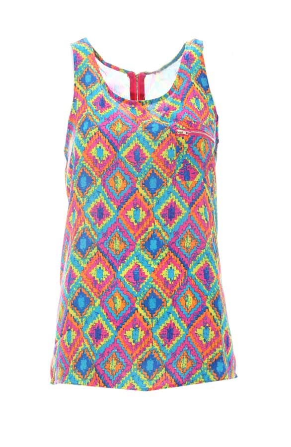 Bohemian Color Top – shoparchief