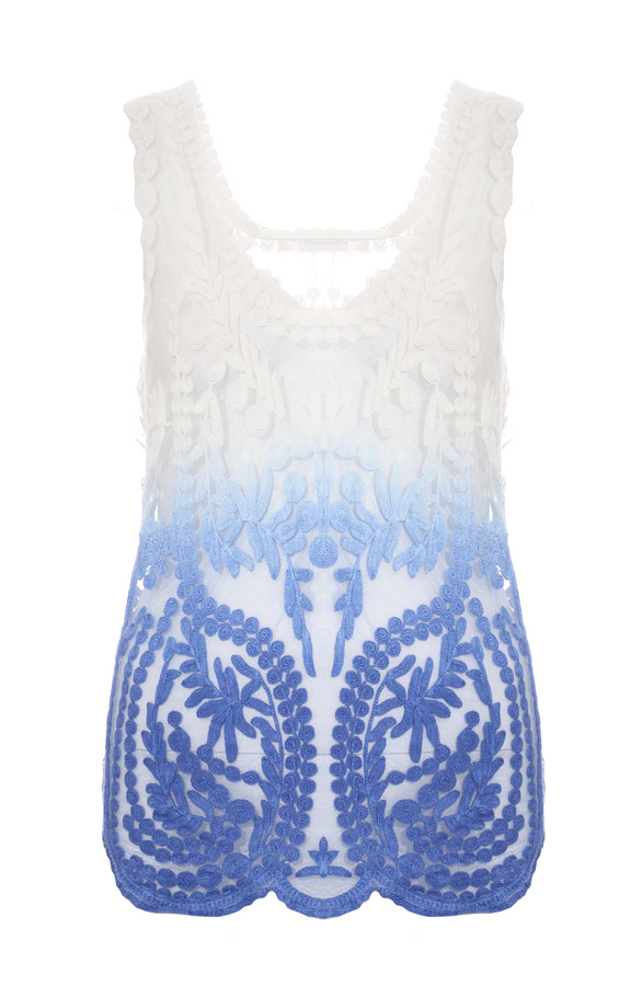 Dip Dye Lace Blue – shoparchief