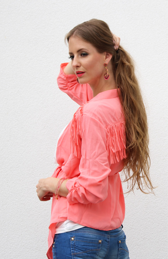 Cherry Blouse Franjes – shoparchief, foto 4