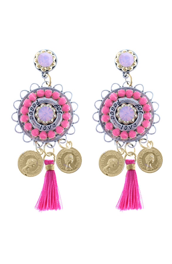 Ibiza Oorbel Tassels – shoparchief