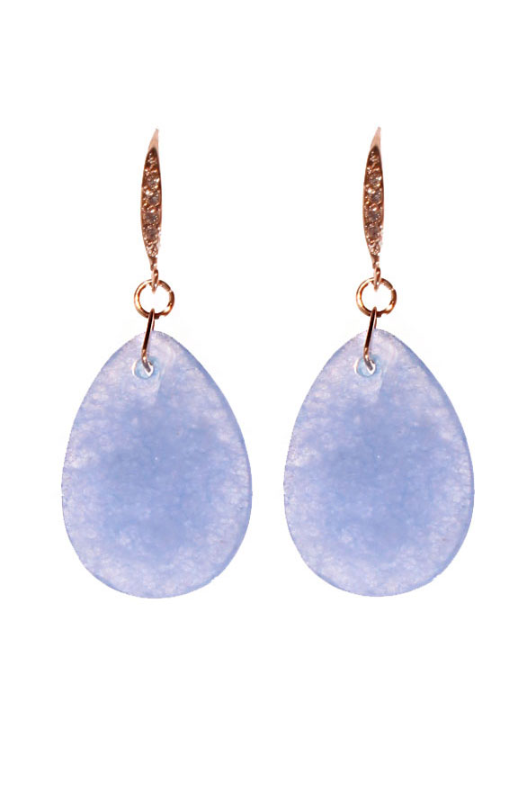 Gemstone Blue Oorbel – shoparchief