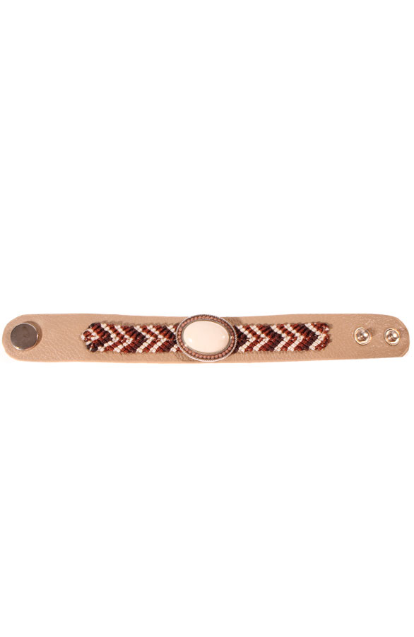 Bohemian Armband Brown – shoparchief, foto 3