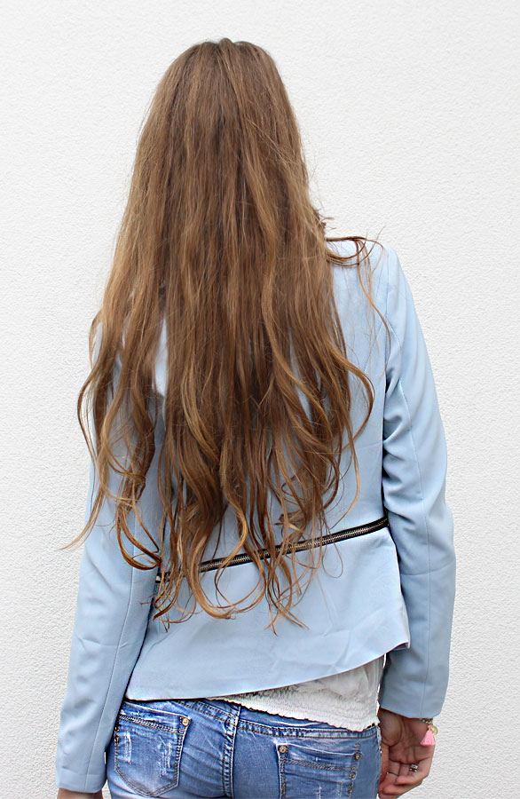Zipped Jacket Blue – shoparchief, foto 5