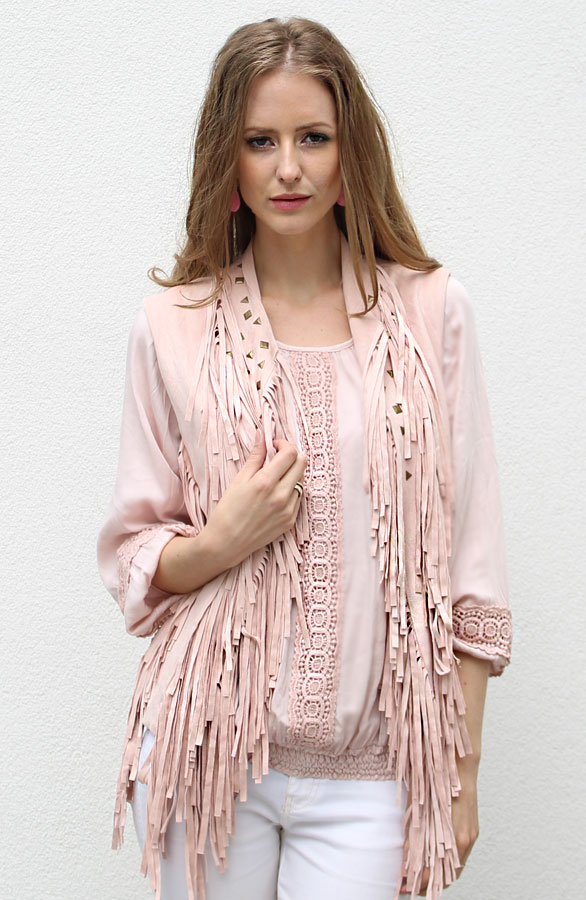 Ibiza Gilet Zalm – shoparchief, foto 3