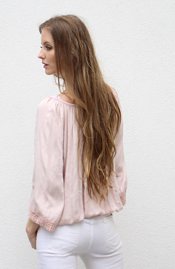 Ibiza Blouse Zalm – shoparchief, foto 4