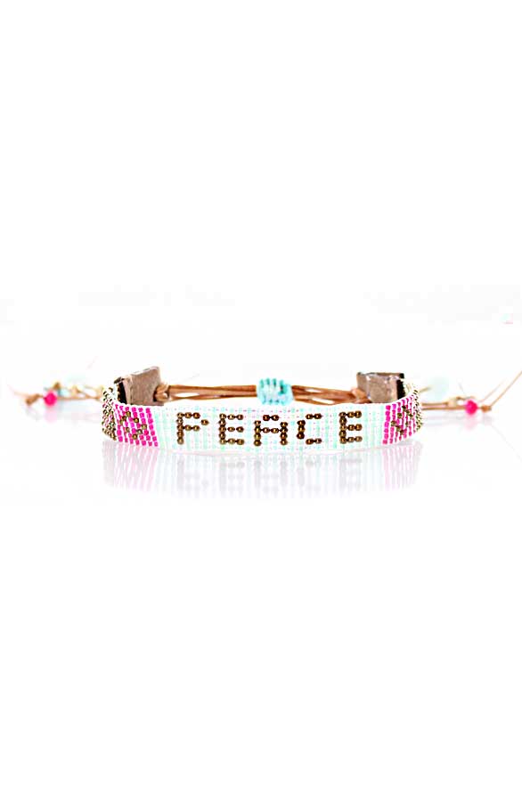 Peace Bracelet Leather – shoparchief