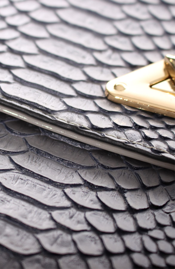 Snake Clutch Platinum – shoparchief, foto 3