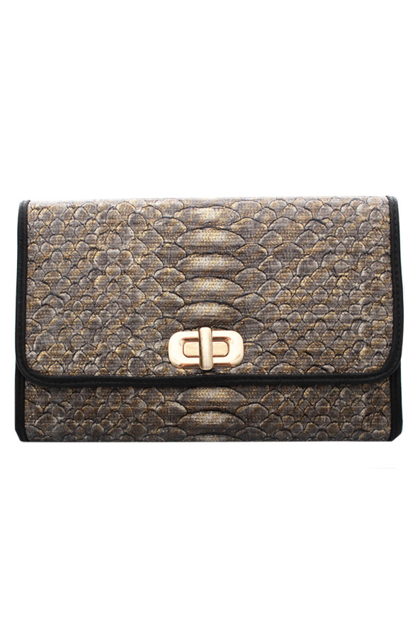 Snake Clutch Bronze – shoparchief
