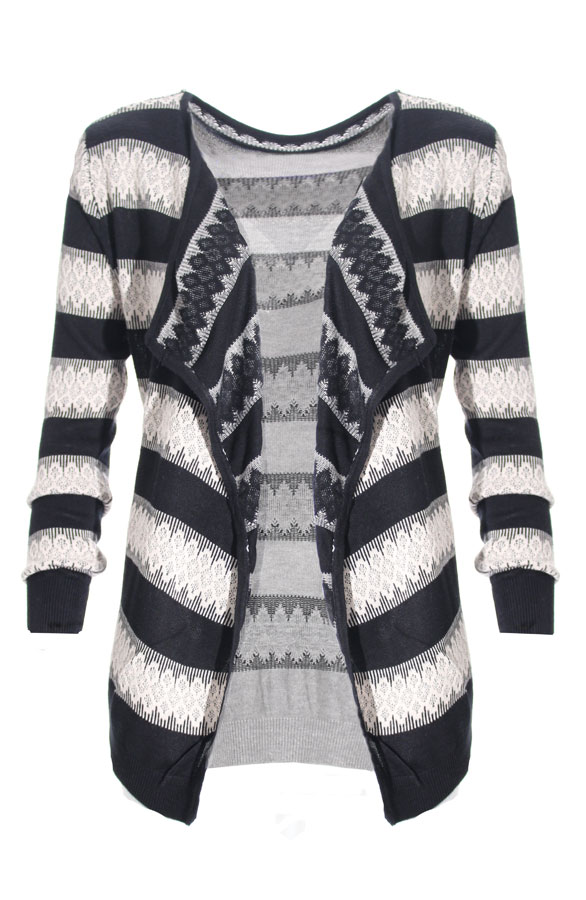 Brocante Cardigan Black – shoparchief