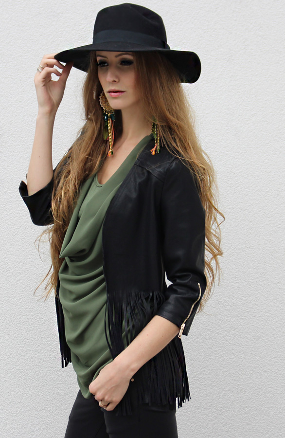 Kimono Leather Black – shoparchief, foto 3