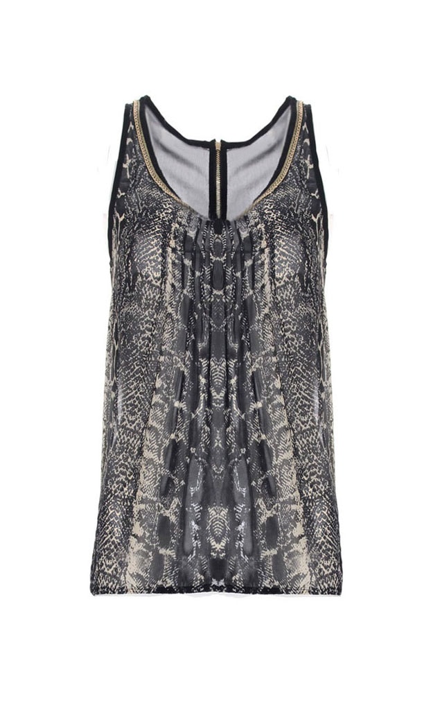 Python Top Black – shoparchief