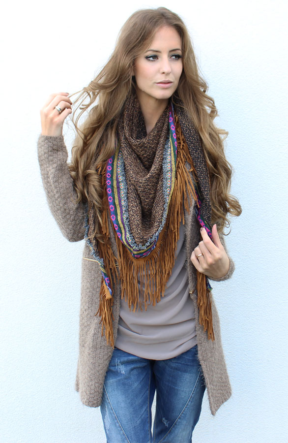 Bohemian Fringe Sjaal 2.0 – shoparchief, foto 3