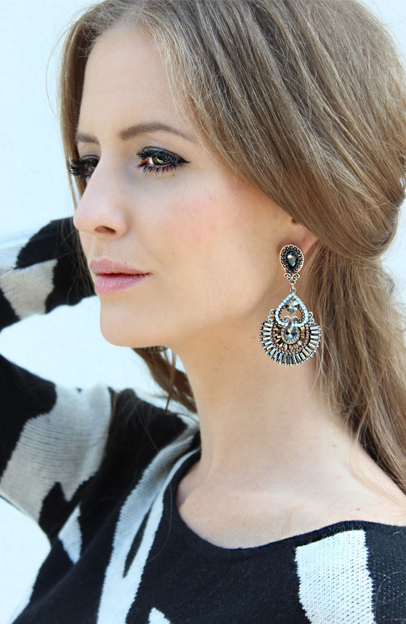 Monaco Grey Oorbellen – shoparchief, foto 2