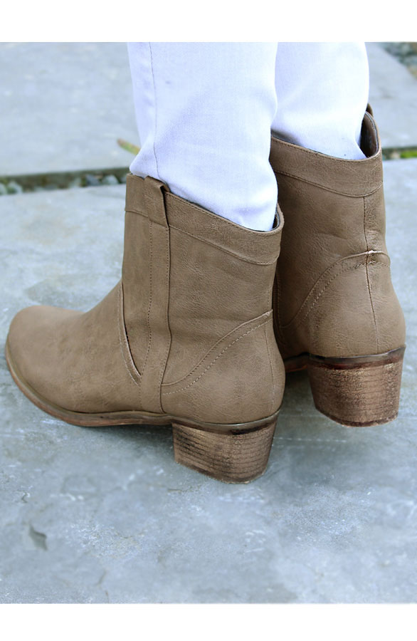 Beauty Boot Taupe – shoparchief, foto 2