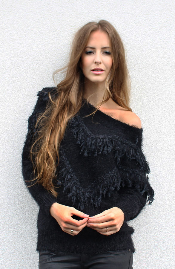 Bohemian Sweater Black – shoparchief, foto 2