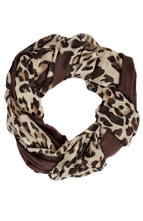 Leopard Sjaal Brown – shoparchief