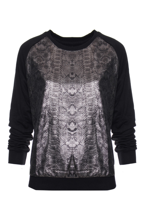 Metallic Snake Sweater – shoparchief