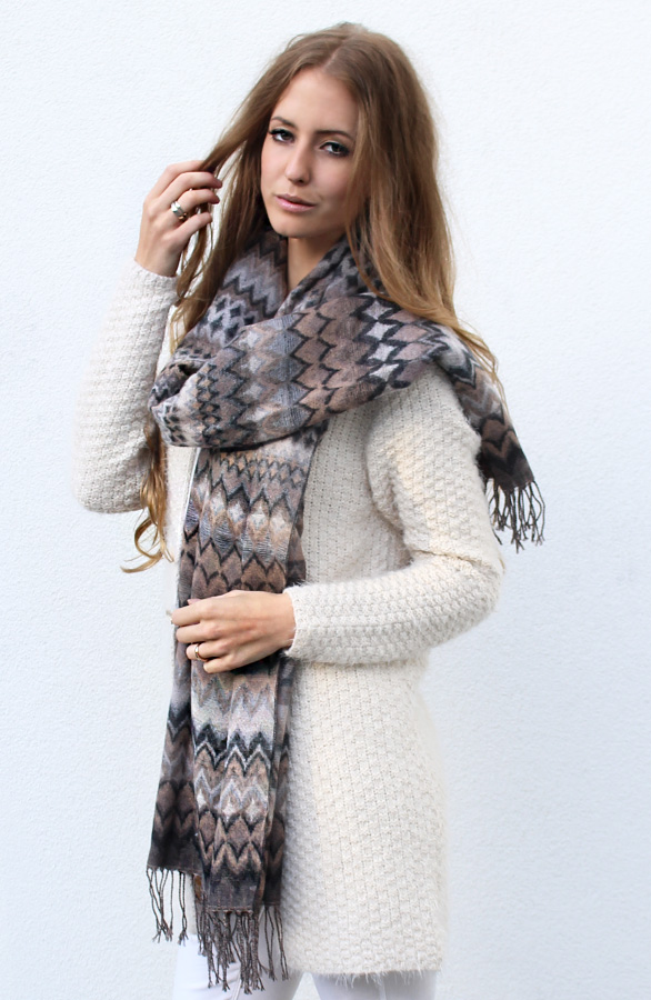 Miss O My Sjaal Taupe – shoparchief, foto 2