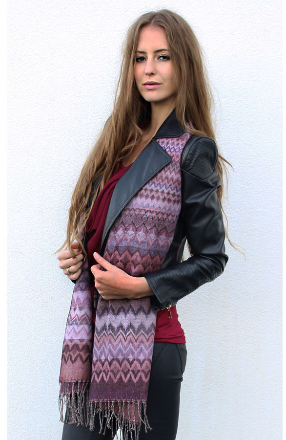 Miss O My Sjaal Deep Purple – shoparchief, foto 4