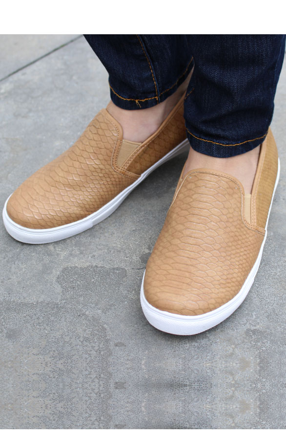 Snake Slip on Khaki – shoparchief, foto 3