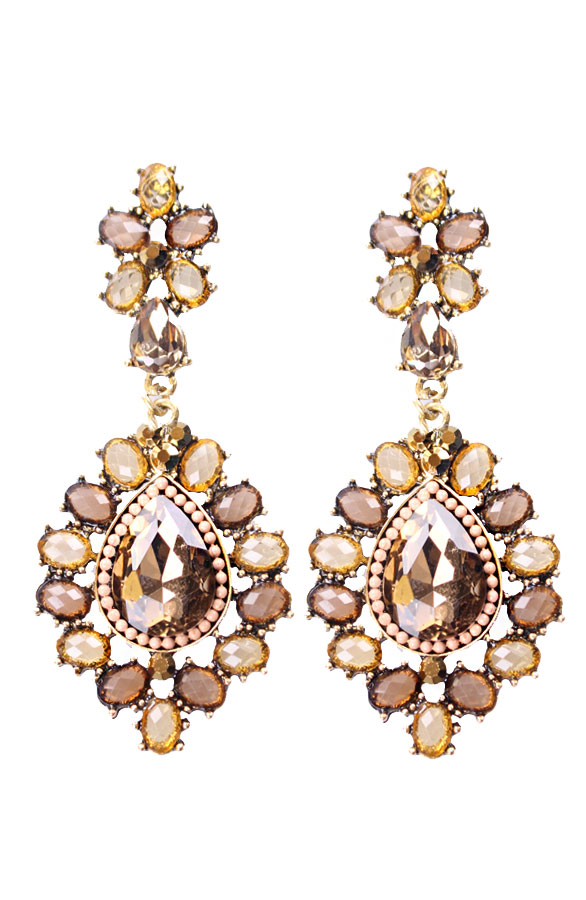 Chicago oorbellen Brown – shoparchief
