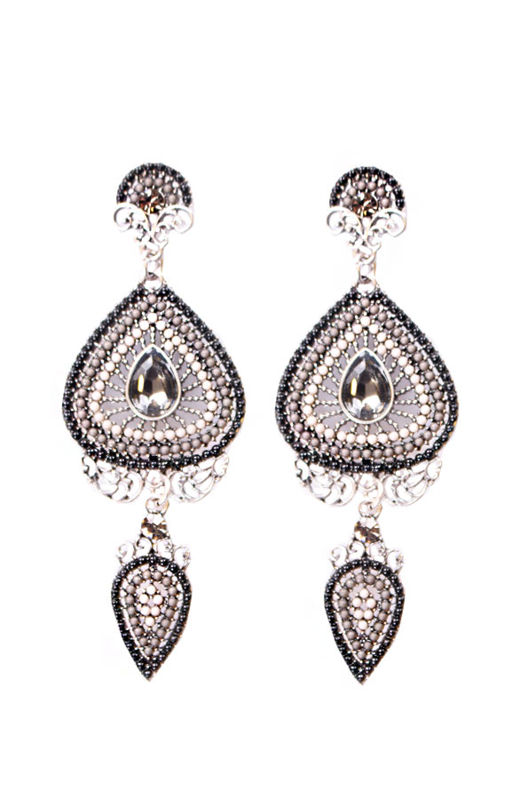 Dubai Grey oorbellen – shoparchief