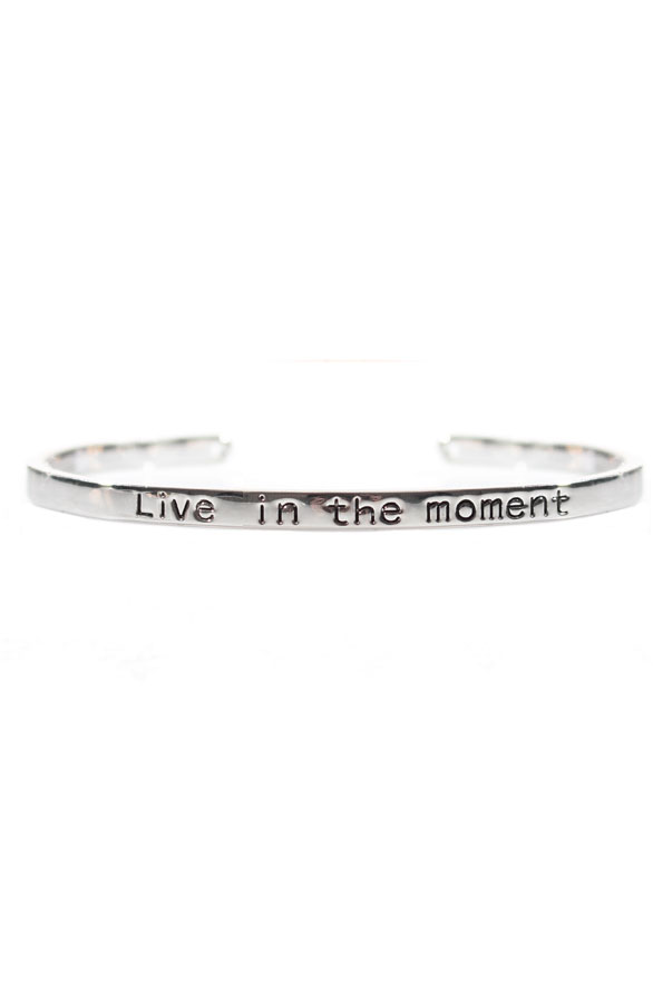 Live In The Moment Armband – shoparchief