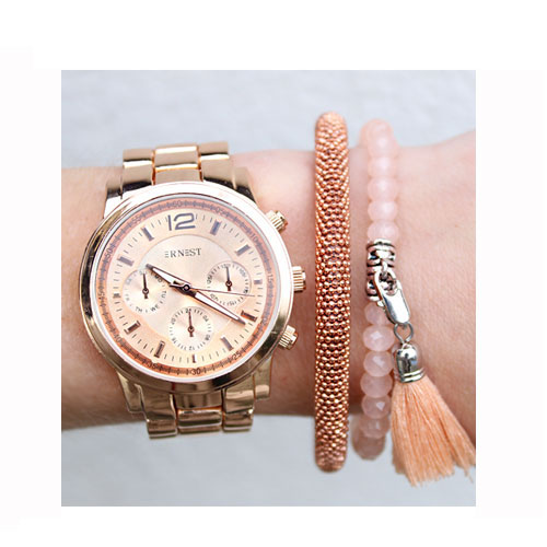 Zalm Tassel Armband – shoparchief, foto 2
