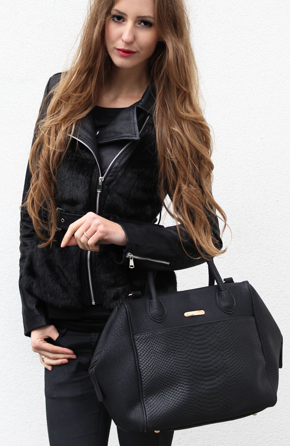 Furry Biker Jacket – shoparchief, foto 2