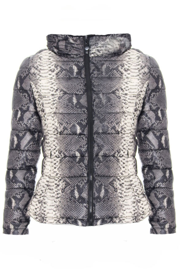 Padded Snake Jacket – shoparchief