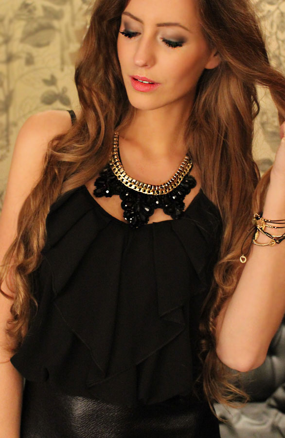 Statement Ketting Black Shine – shoparchief, foto 2