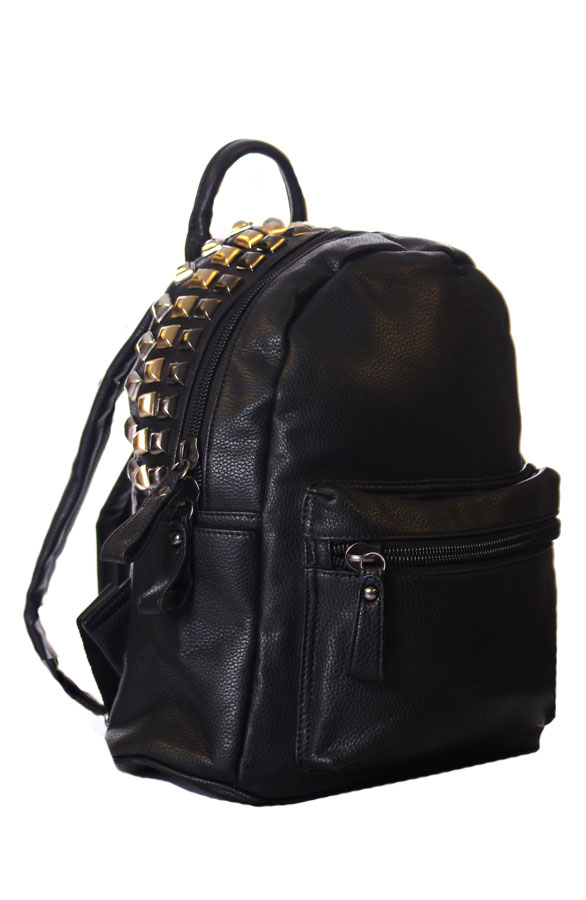 Studs Backpack Black – shoparchief