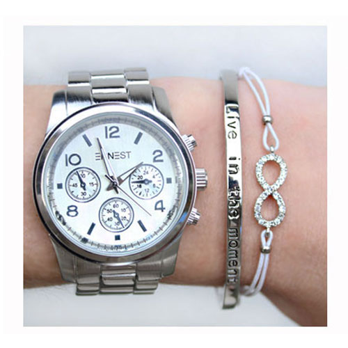 MK Silver Watch – shoparchief, foto 3