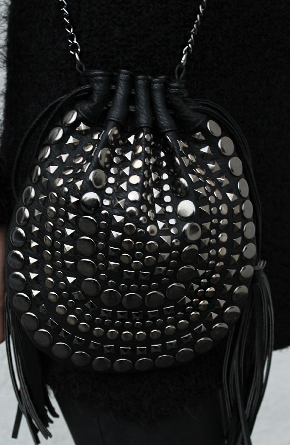 Little Stud Bag Black – shoparchief, foto 2