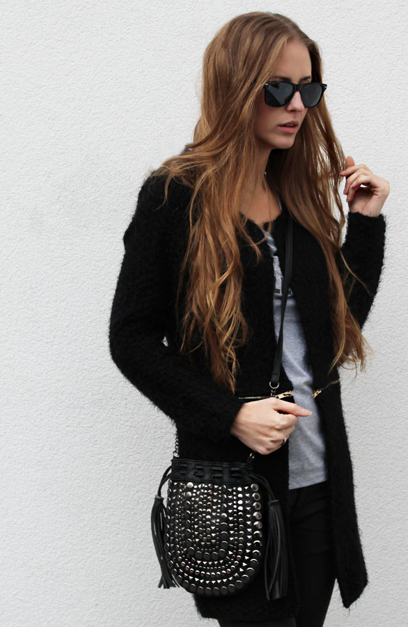 Little Stud Bag Black – shoparchief, foto 3
