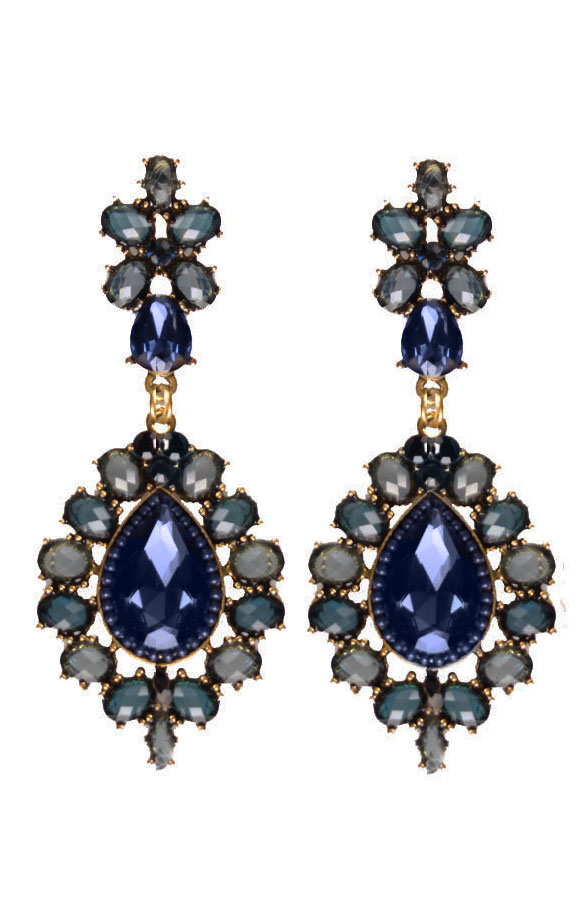 Chicago Oorbellen Blue – shoparchief