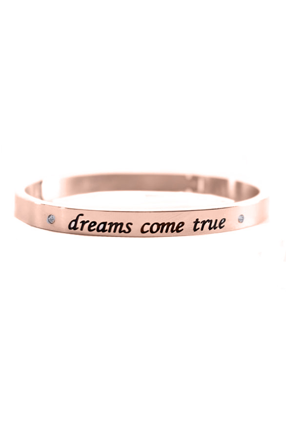 Dreams Come True Rose Armband – shoparchief