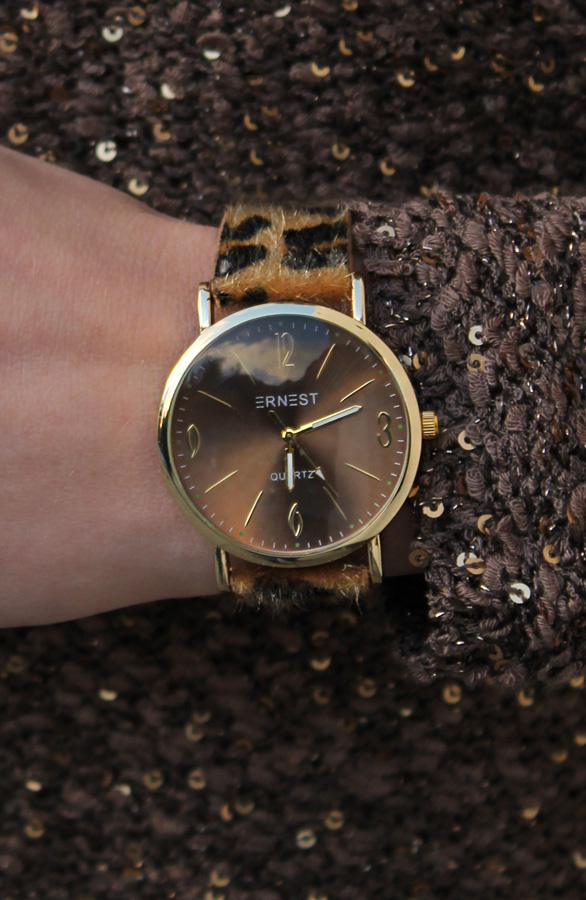 Leopard Watch Brown – shoparchief, foto 2