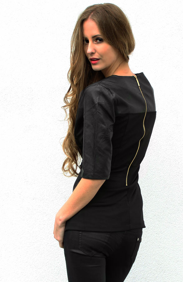 Peplum Coating Top 2.0 – shoparchief, foto 2